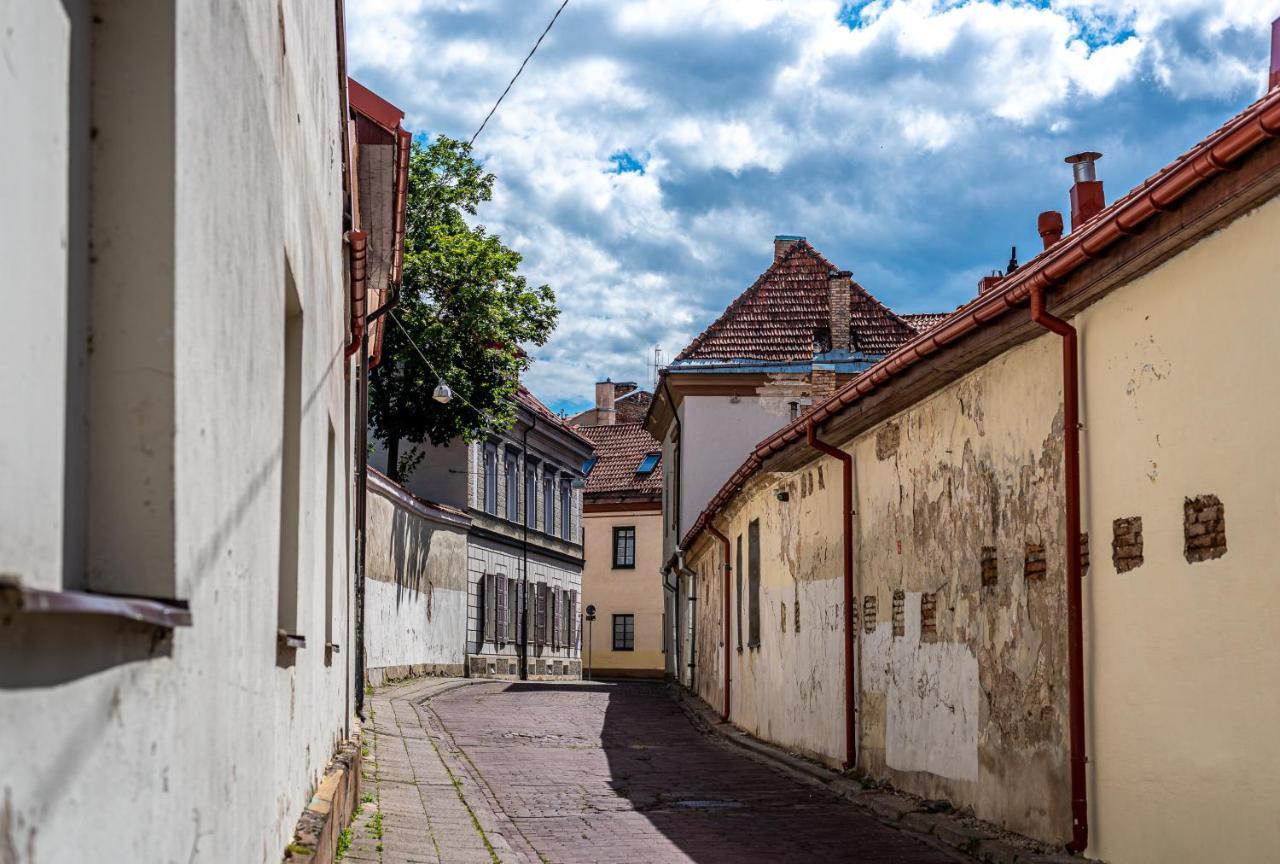 Sun Lighted Cathedral Square Studio Apartment Vilnius Luaran gambar